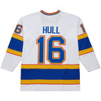 Brett Hull St. Louis Blues  1990-91 Power Play Jersey - White