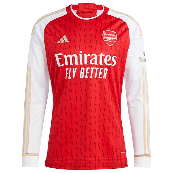 Kai Havertz Arsenal adidas 2023/24 Home Replica Player Long Sleeve Jersey - Red