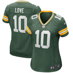 Jordan Love Green Bay Packers Nike Women's Game Jersey - Green