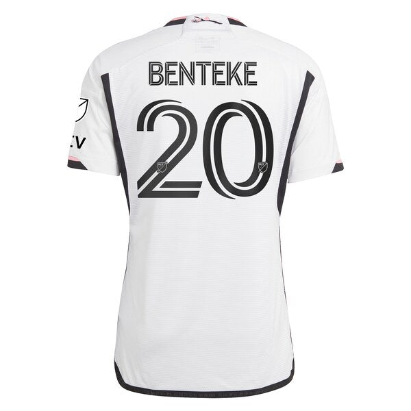 Christian Benteke D.C. United adidas 2024 The Cherry Blossom Kit Authentic Player Jersey - White
