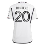 Christian Benteke D.C. United adidas 2024 The Cherry Blossom Kit Authentic Player Jersey - White