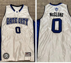 Throwback Mac McClung #0 High School Basketball Jersey - Platinum