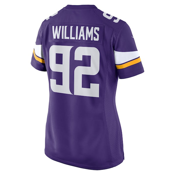Jonah Williams Minnesota Vikings Nike Women's Team Game Jersey -  Purple