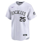 Jacob Stallings Colorado Rockies Nike Home Limited Player Jersey - White