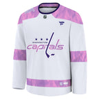 Washington Capitals  2024 Hockey Fights Cancer Practice Jersey - White