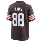 Jordan Akins Cleveland Browns Nike Team Game Jersey -  Brown