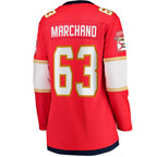 Brad Marchand Florida Panthers  Women's Home Breakaway Player Jersey - Red
