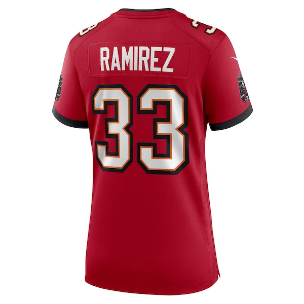 Jose Ramirez Tampa Bay Buccaneers Nike Women's  Game Jersey -  Red