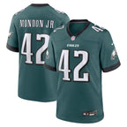 Smael Mondon Jr. Philadelphia Eagles Nike Team Game Jersey - Midnight Green