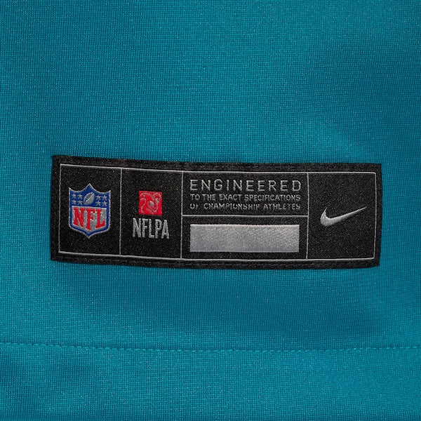 Jacksonville Jaguars Nike Prowler Throwback Custom Game Jersey - Teal