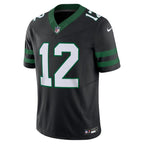 Joe Namath New York Jets Nike Alternate Vapor F.U.S.E. Limited Jersey  - Legacy Black/White