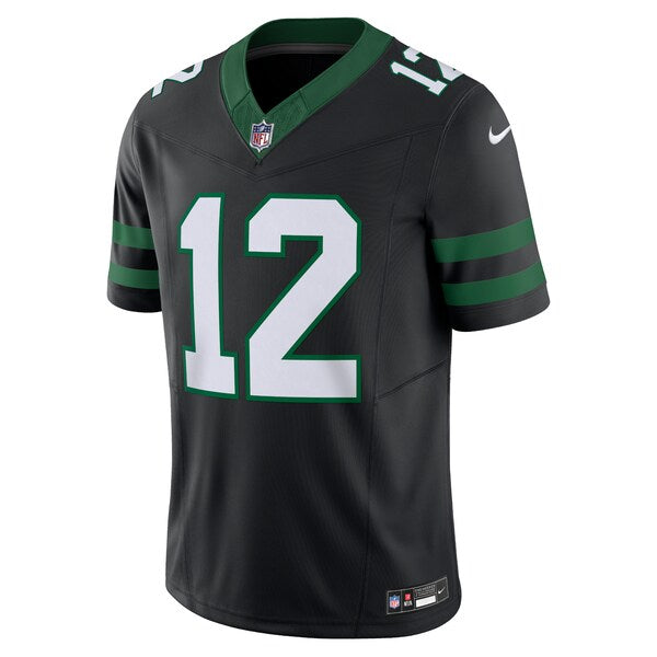 Joe Namath New York Jets Nike Alternate Vapor F.U.S.E. Limited Jersey  - Legacy Black/White