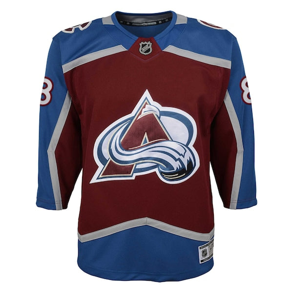 Cale Makar Colorado Avalanche Preschool Home Premier Player Jersey - Burgundy