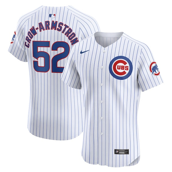 Pete Crow-Armstrong Chicago Cubs Nike Home Elite Player Jersey - White