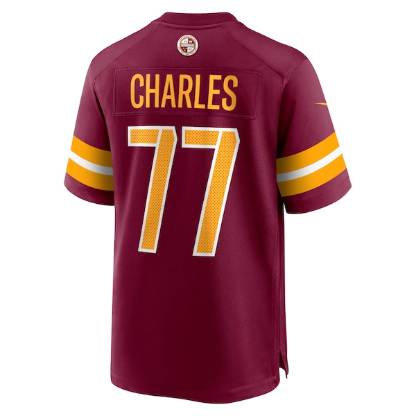 Saahdiq Charles Washington Commanders Nike  Game Jersey -  Burgundy