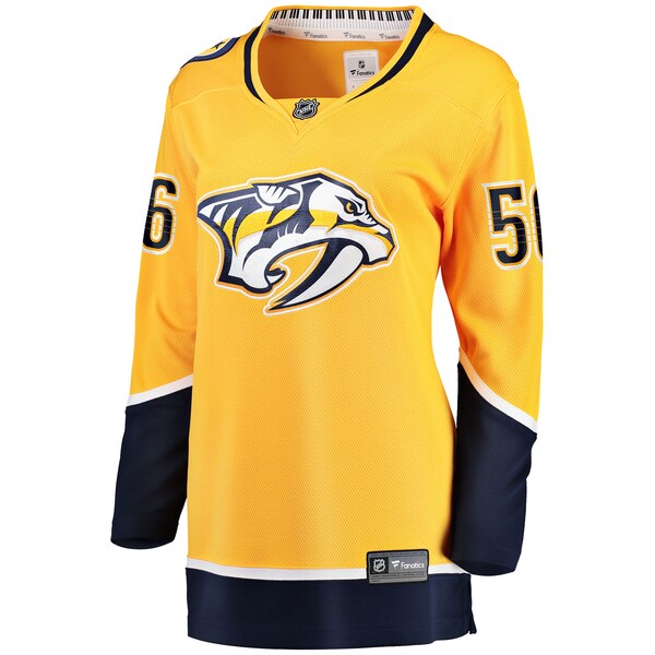 Erik Haula Nashville Predators  Women's Home Breakaway Player Jersey - Gold