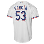 Adolis Garcia Texas Rangers Nike Youth Home Replica Player Jersey - White