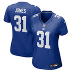 Nic Jones New York Giants Nike Women's Team Game Jersey -  Royal