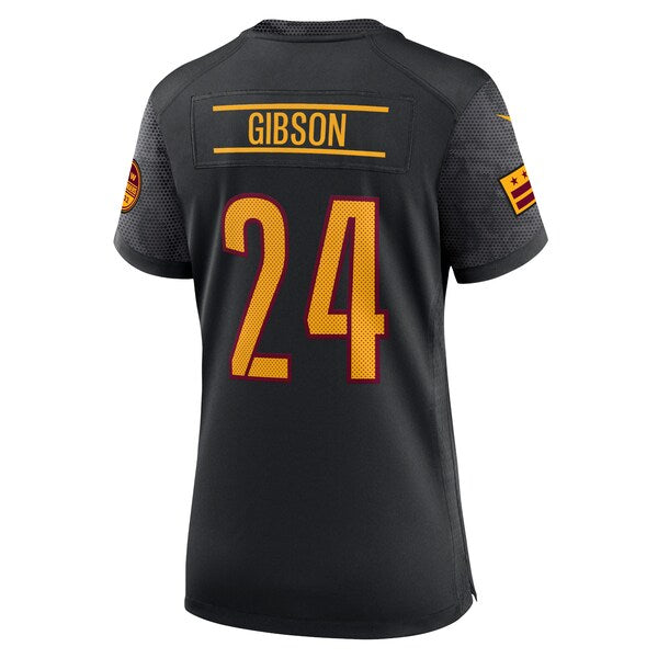 Antonio Gibson Washington Commanders Nike Women's Alternate Game Player Jersey - Black/Burgundy/White