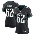 Jason Kelce Philadelphia Eagles Nike Alternate Game Jersey - Black/Green