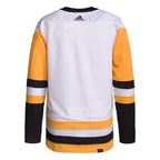 Pittsburgh Penguins adidas Away Primegreen Authentic Jersey – White