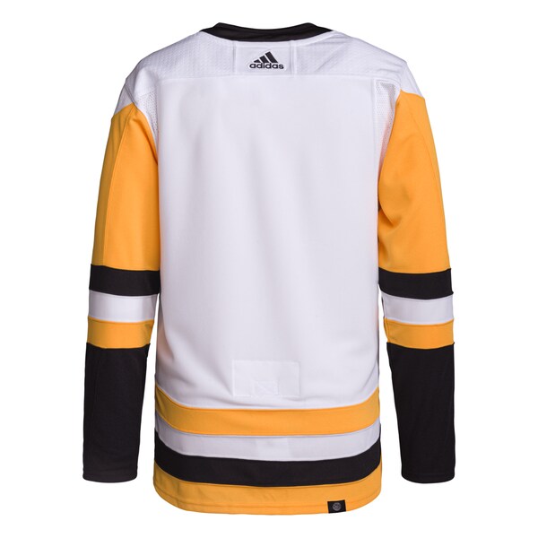 Pittsburgh Penguins adidas Away Primegreen Authentic Jersey – White