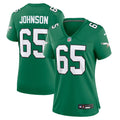 Lane Johnson Philadelphia Eagles Nike Women's Alternate Game Jersey - Kelly Green