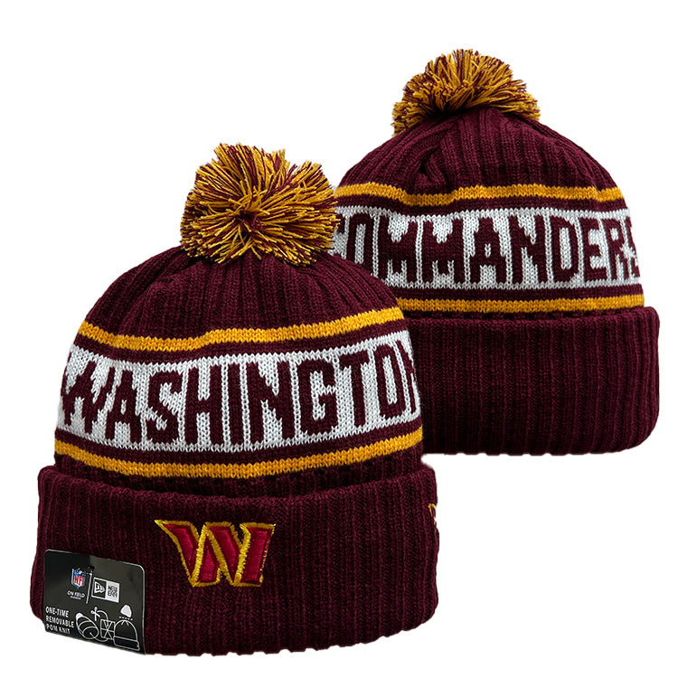 WASHINGTON COMMANDERS KNIT HAT