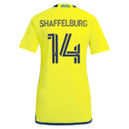 Jacob Shaffelburg Nashville SC adidas Women's 2024 The 615 Kit Replica Player Jersey - Yellow