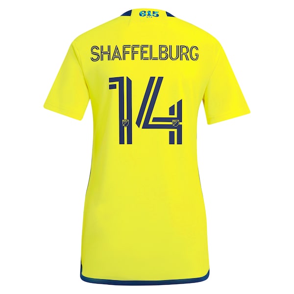 Jacob Shaffelburg Nashville SC adidas Women's 2024 The 615 Kit Replica Player Jersey - Yellow