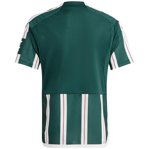 Manchester United adidas Youth 2023/24 Away Replica Jersey - Green