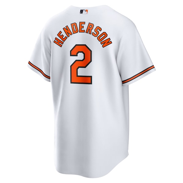 Gunnar Henderson Baltimore Orioles Nike Home Replica Player Jersey - White