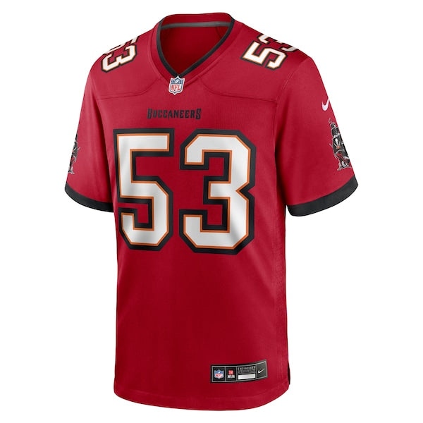 Deion Jennings Tampa Bay Buccaneers Nike Team Game Jersey -  Red