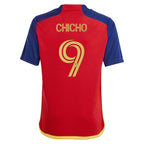 Cristian Arango Real Salt Lake adidas Youth 2024 Peak Utah Replica Player Jersey – Red
