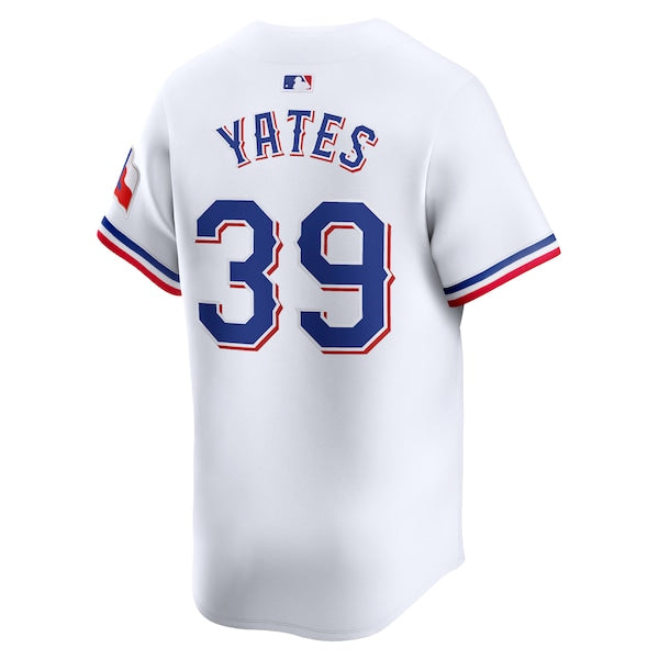 Kirby Yates Texas Rangers Nike Home Limited Player Jersey – White