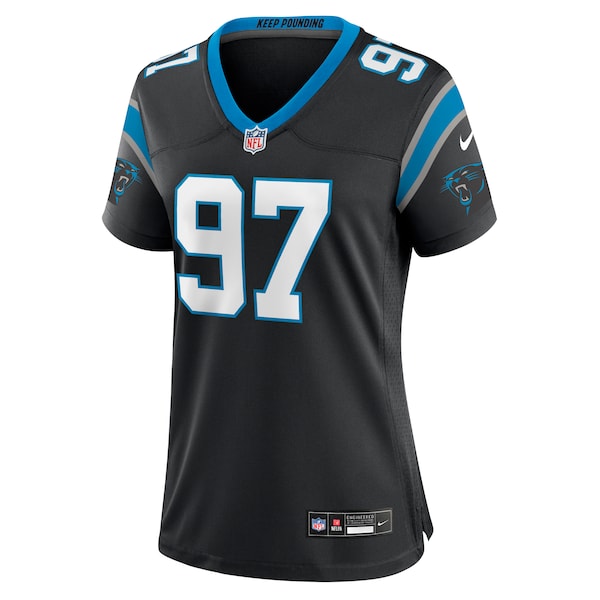 Yetur Gross-Matos Carolina Panthers Nike Women's Team Game Jersey - Black