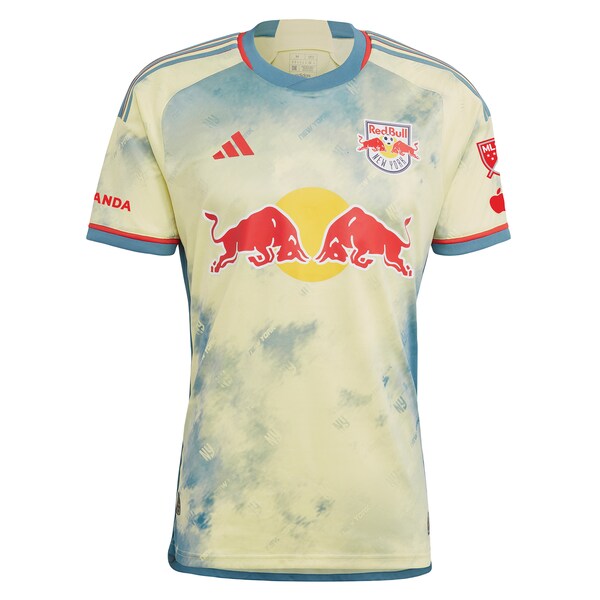 New York Red Bulls adidas 2024 Daniel Patrick Kit Authentic Jersey - Yellow