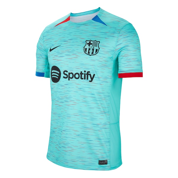 Barcelona Nike 2023/24 Third Custom Replica Jersey - Aqua