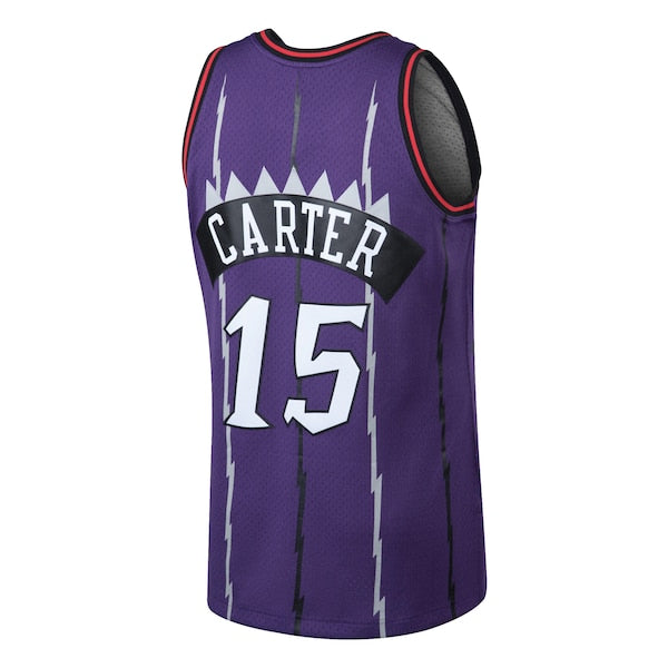 Youth Vince Carter Toronto Raptors 1998/99 Hardwood Classics Swingman Jersey - Purple/White