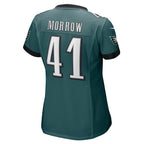 Nicholas Morrow Philadelphia Eagles Nike Women's  Game Jersey - Midnight Green