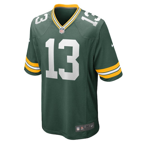 Dontayvion Wicks Green Bay Packers Nike  Game Jersey -  Green
