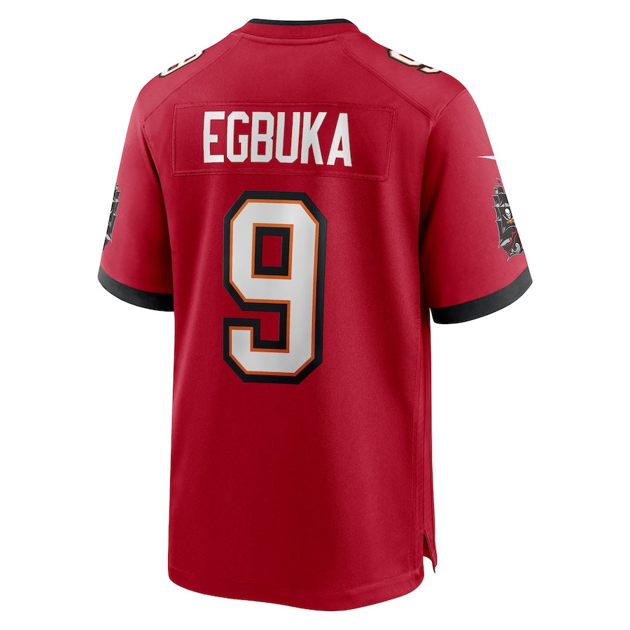 Emeka Egbuka Tampa Bay Buccaneers Nike 2025 NFL Draft First Round Pick  Game Jersey - Red