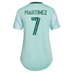 Josef Martinez Atlanta United FC adidas Women's 2022 The Forest Kit Replica Player Jersey - Mint