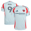 Petar Musa FC Dallas adidas 2025 The Inferno Kit Authentic Player Jersey - Light Blue