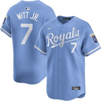 Bobby Witt Jr. Kansas City Royals Nike Alternate Limited Player Jersey – Light Blue