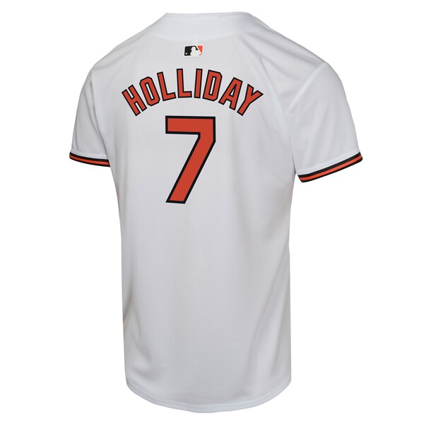 Jackson Holliday Baltimore Orioles Nike Youth Home Player Game Jersey - White