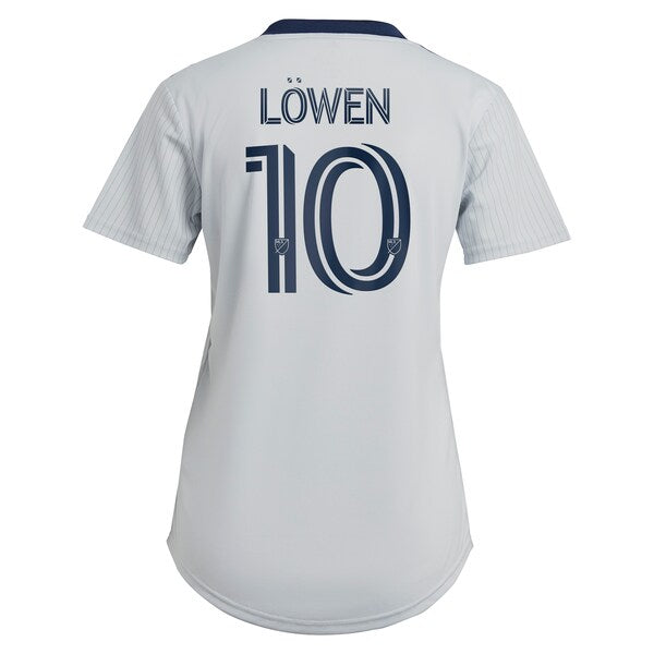 Eduard Löwen St. Louis City SC adidas Women's 2024 The Spirit Kit Replica Jersey - Gray
