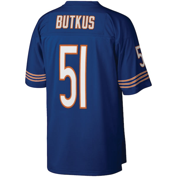 Dick Butkus Chicago Bears Retired Player Legacy Replica Jersey - Navy