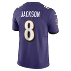 Lamar Jackson Baltimore Ravens Nike Vapor F.U.S.E. Limited Jersey - Purple