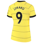 Romelu Lukaku Chelsea Nike Women's 2021/22 Away Replica Player Jersey - Yellow